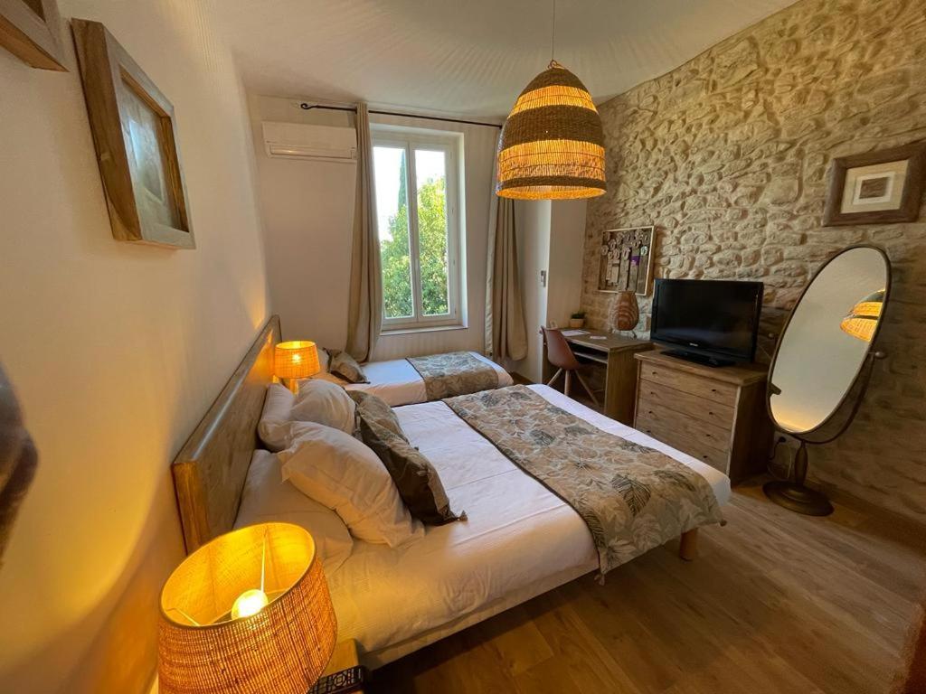 נים Hotel Mas De Galoffre מראה חיצוני תמונה